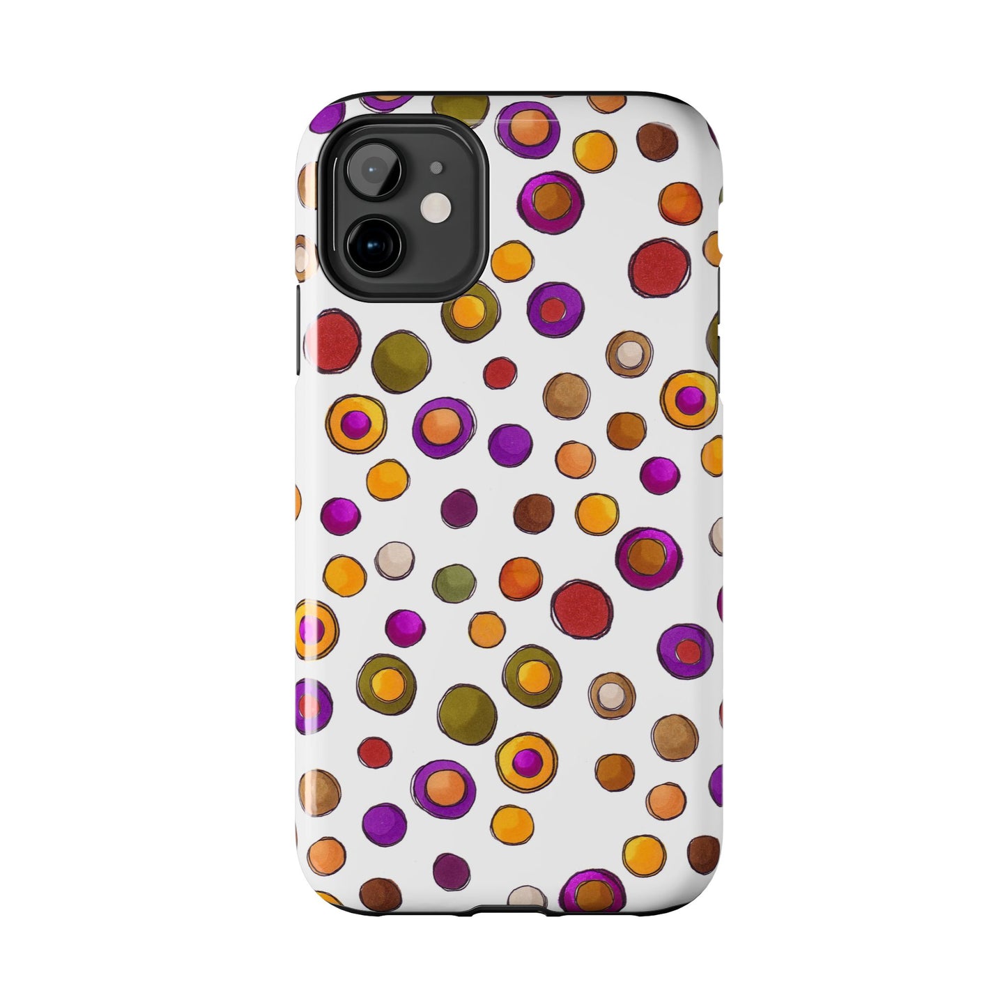 Sesame Dot White Phone Case