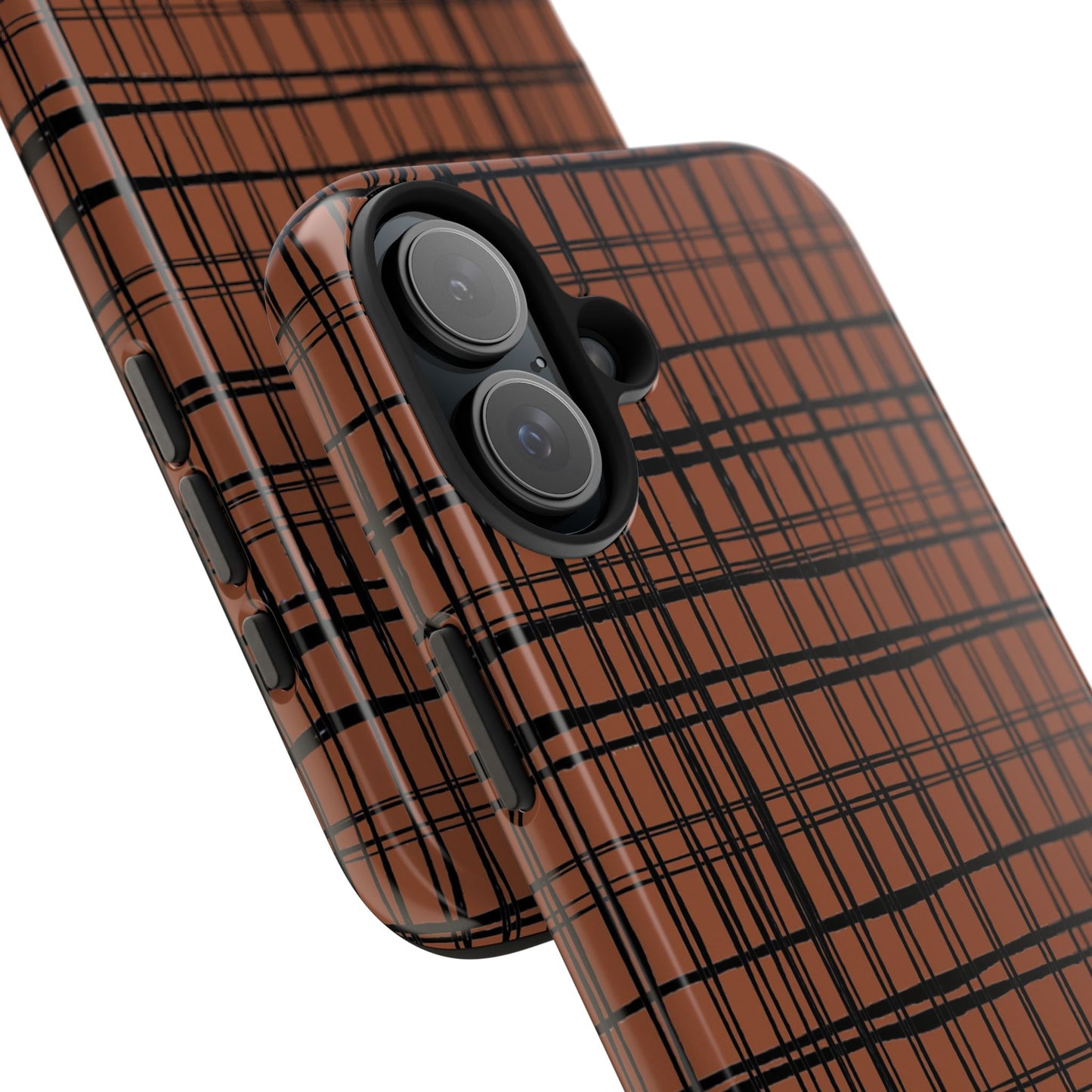 Doggie Fence Rust Phone Case