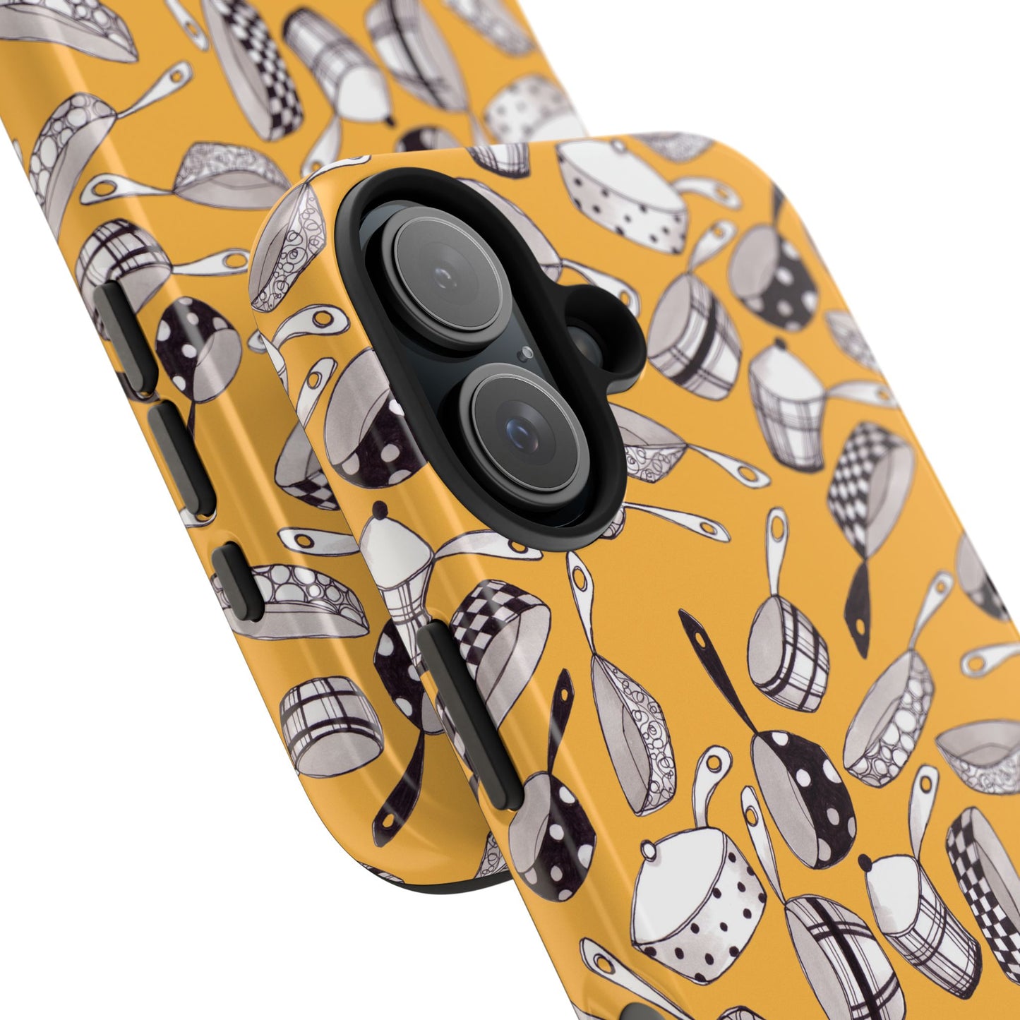 Pots & Pans Flyin' Yellow Phone Case