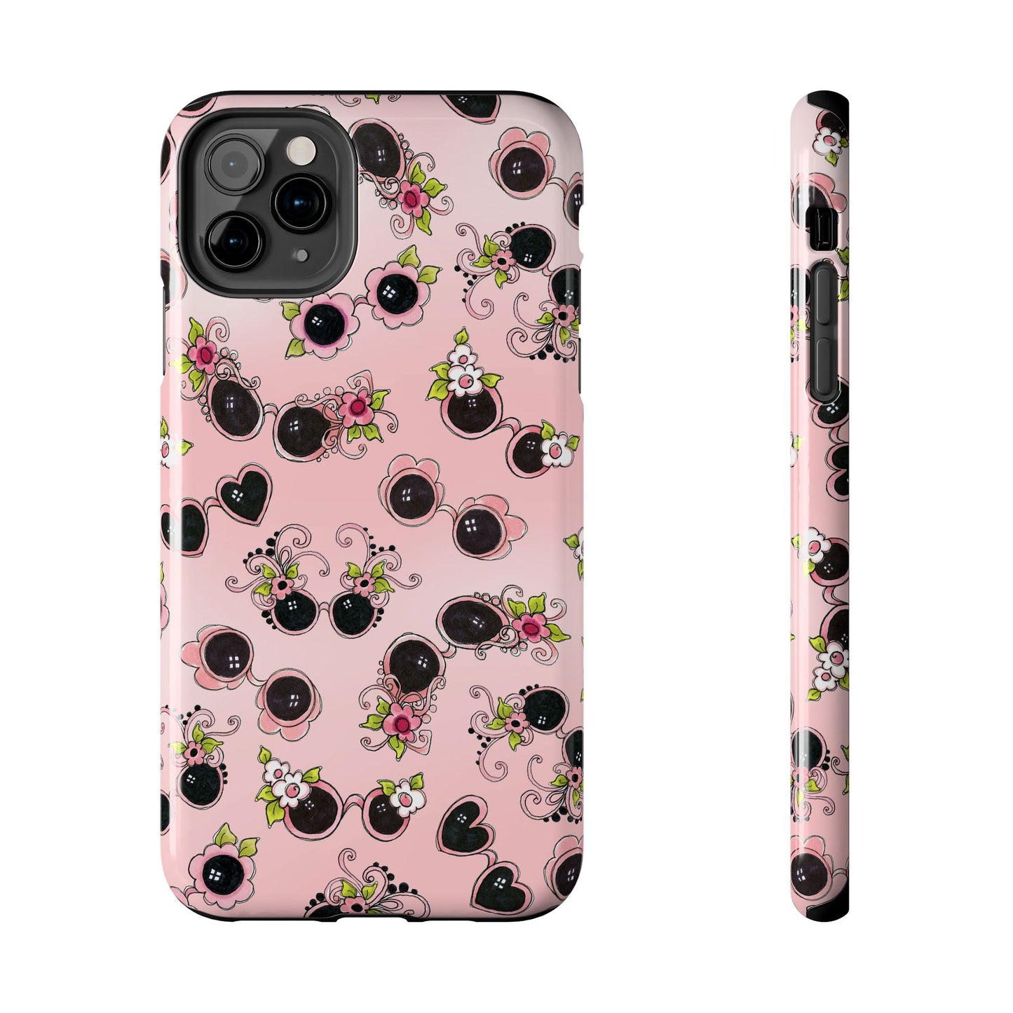 Tossed Shades Pink Phone Case