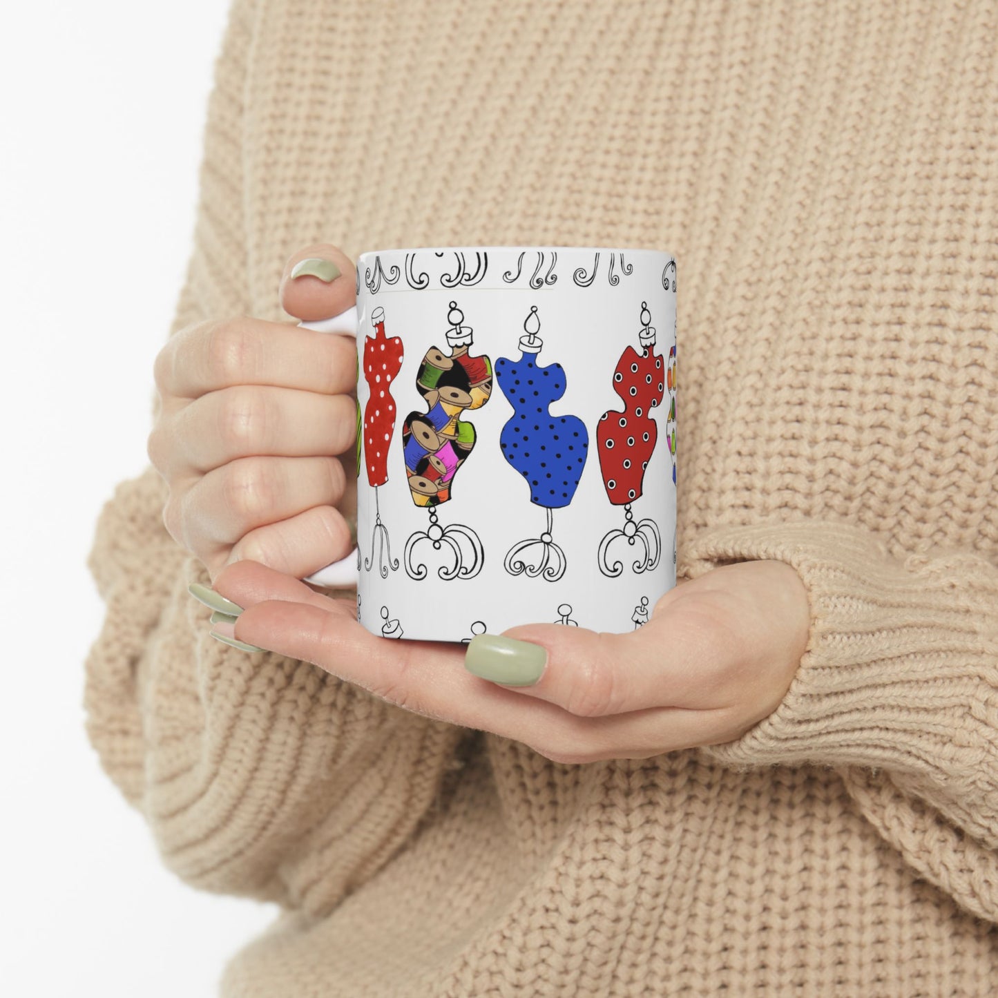 Go Figure White Cup