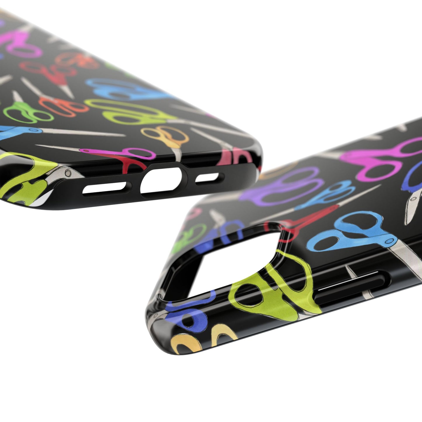 Shear Fun Black Phone Case