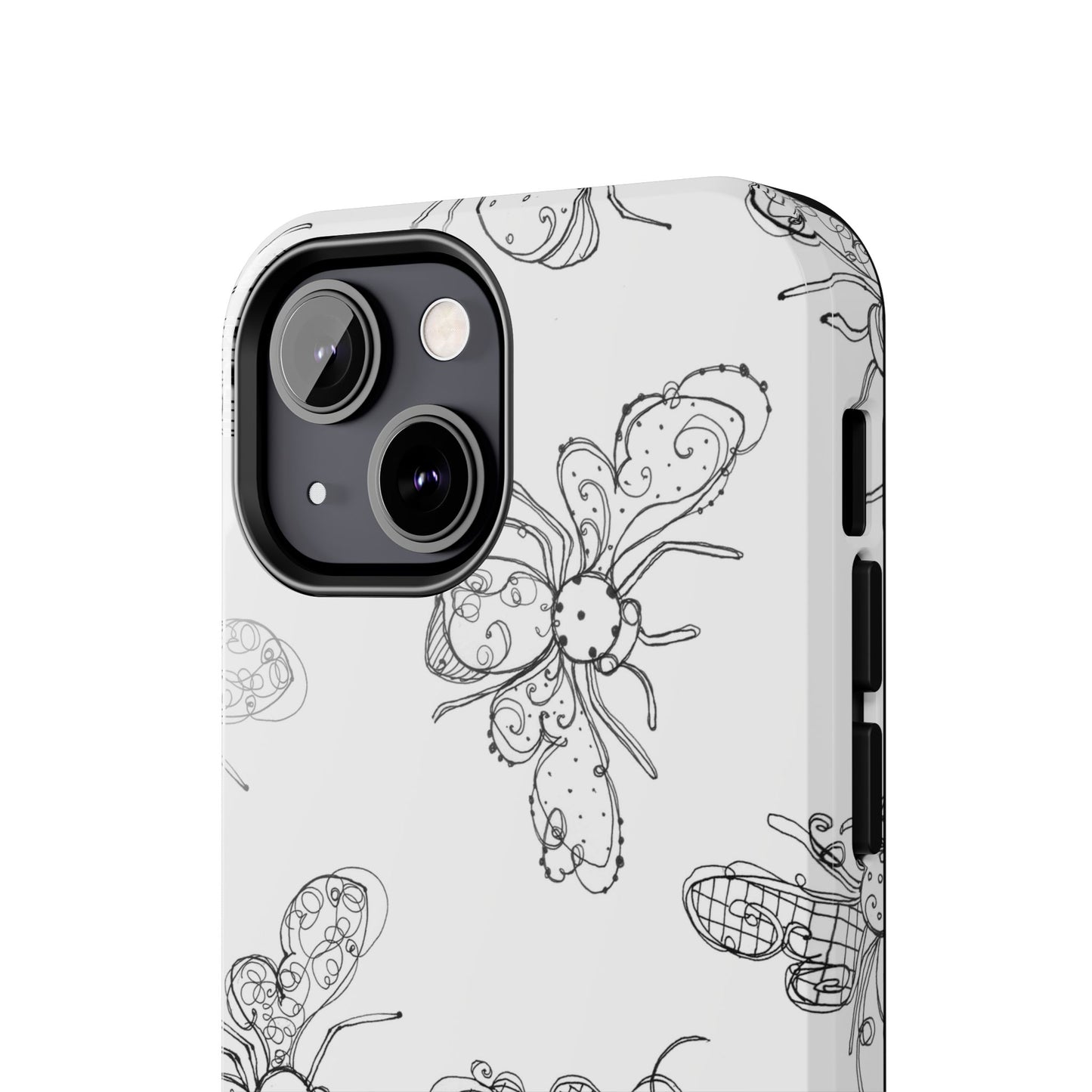 Busy Bees White Phone Case