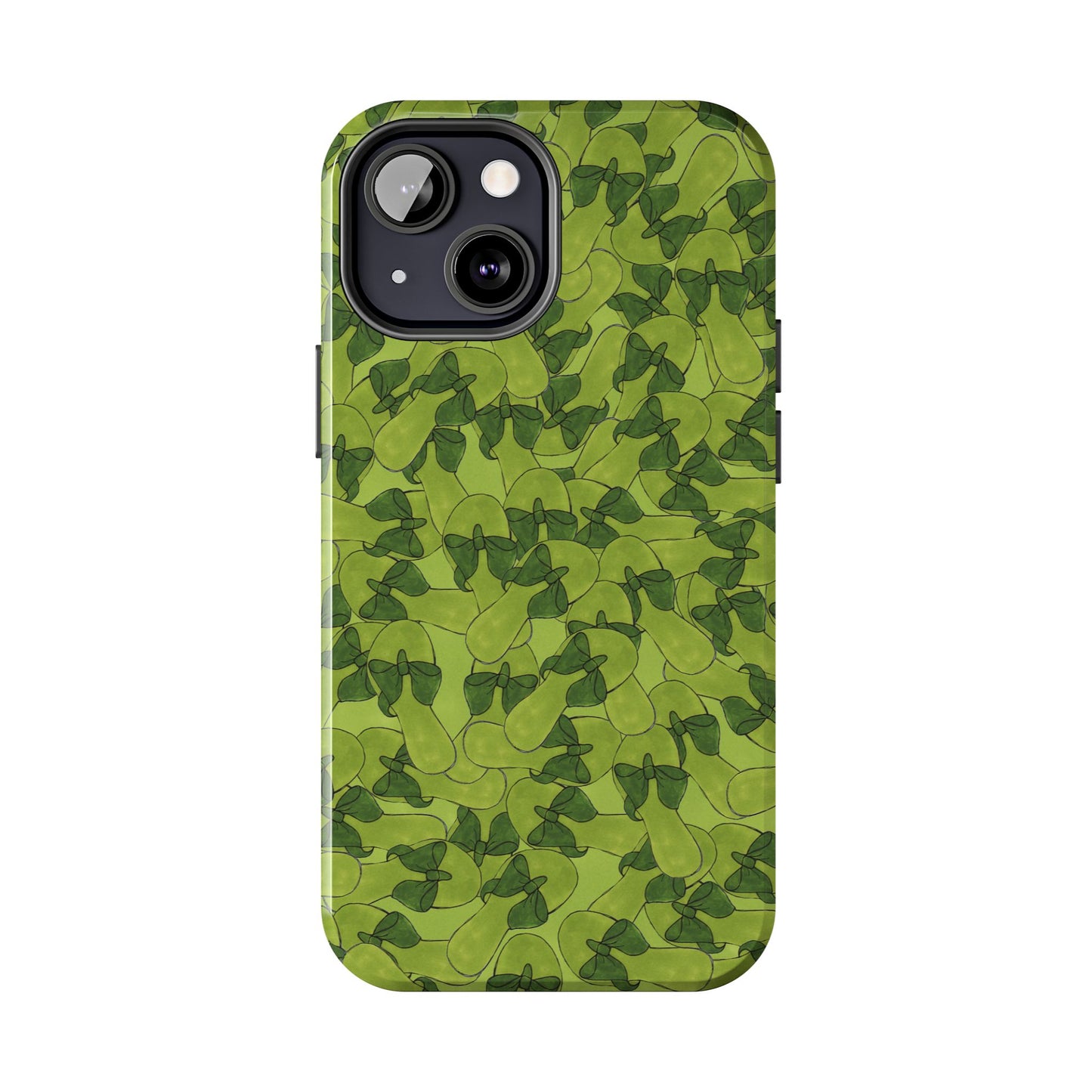 Green Flip Flops Phone Case