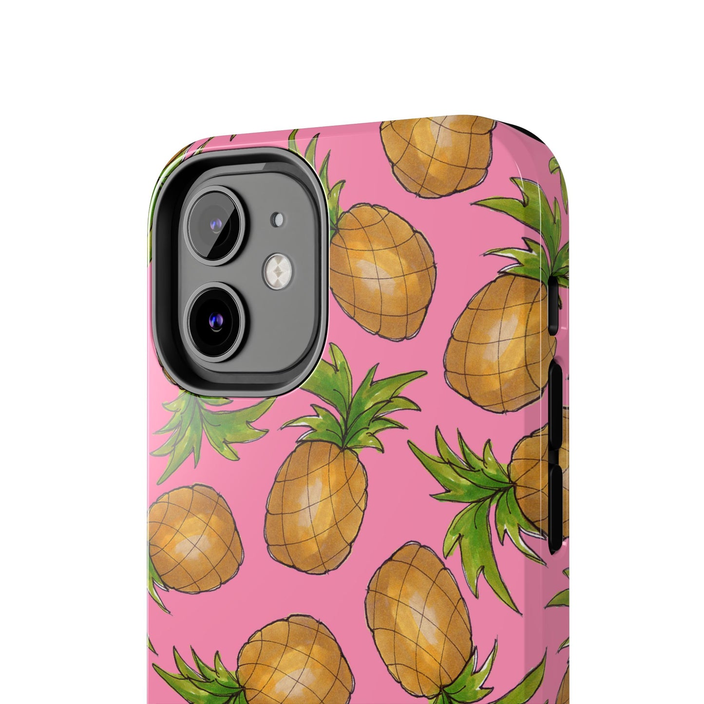 Pineapple Toss Pink Phone Case
