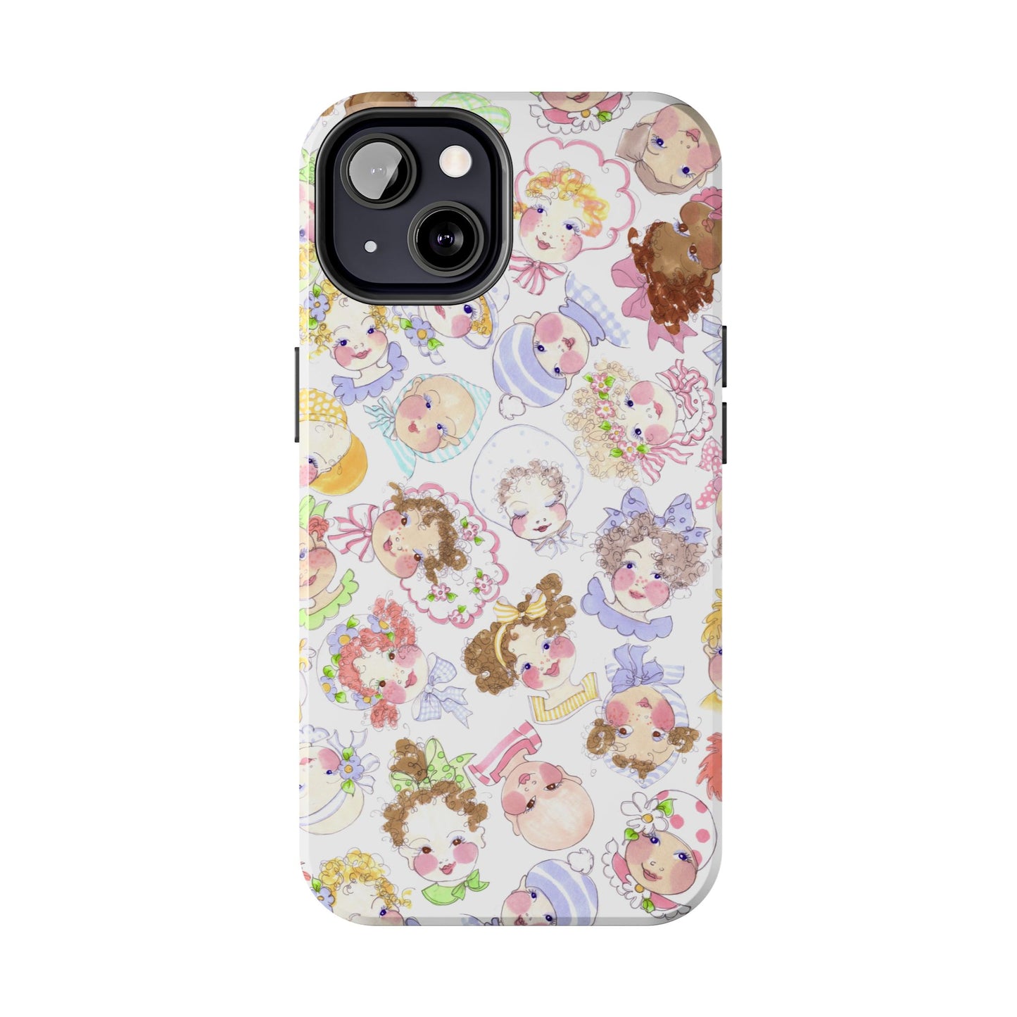 Baby Face Fling White Phone Case
