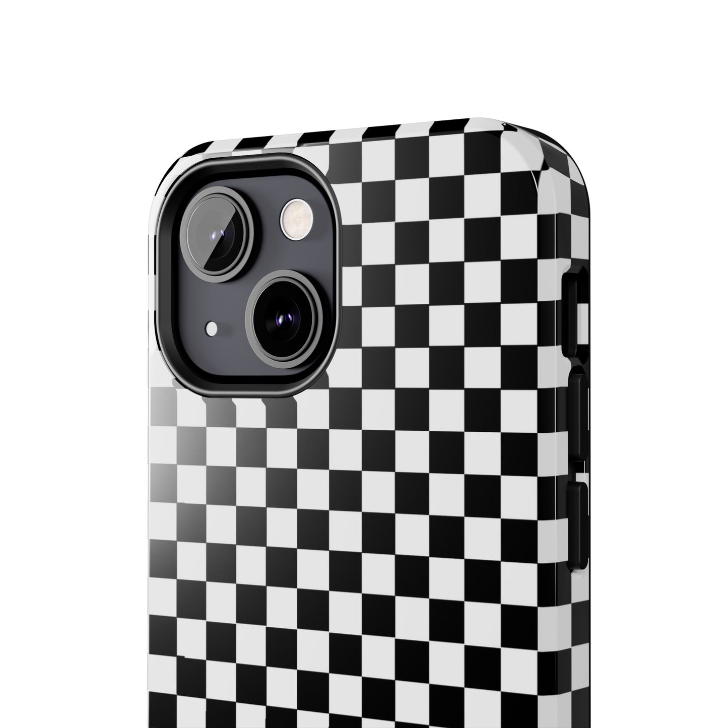 Checkerboard Black / White Phone Case