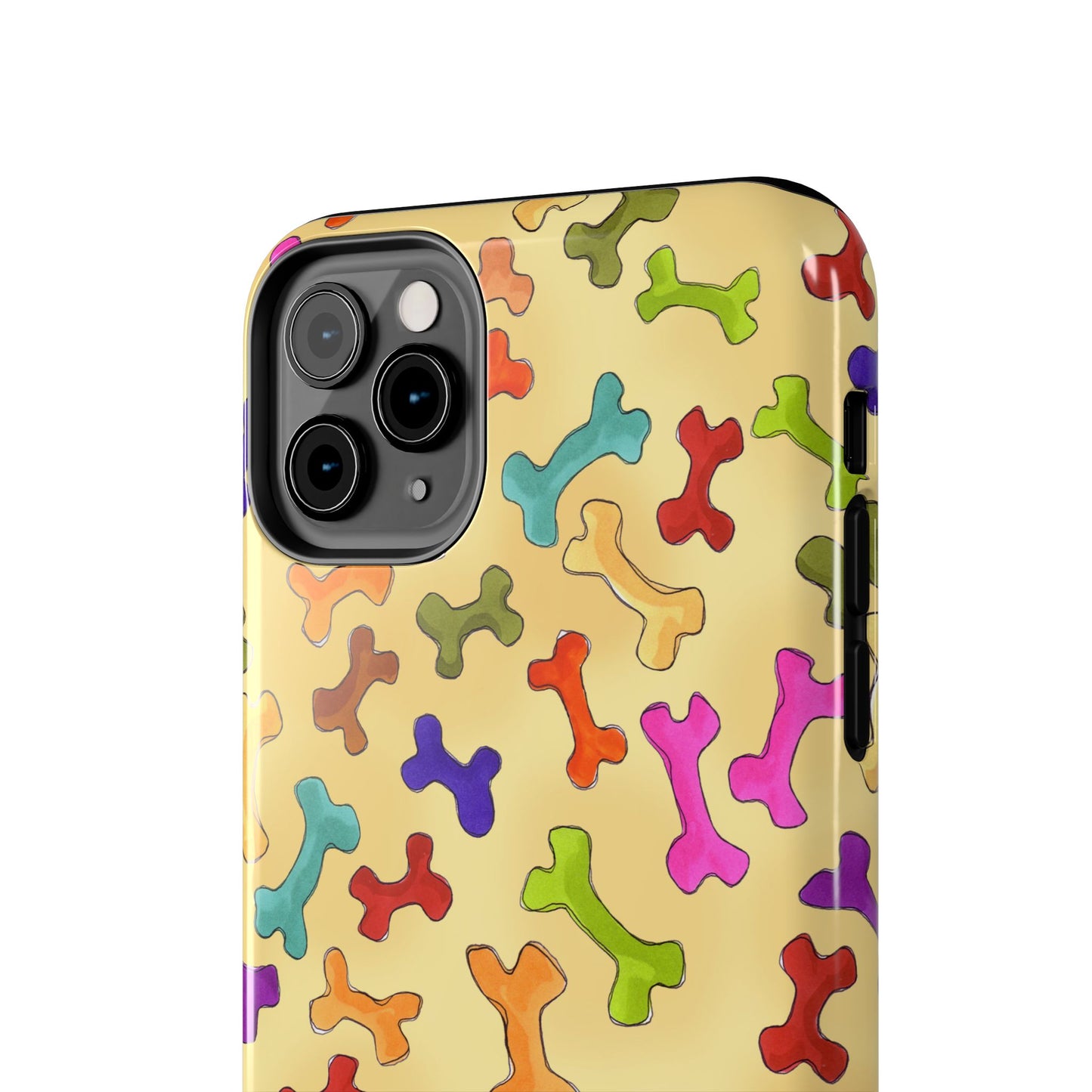 Happy Bones Yellow Phone Case