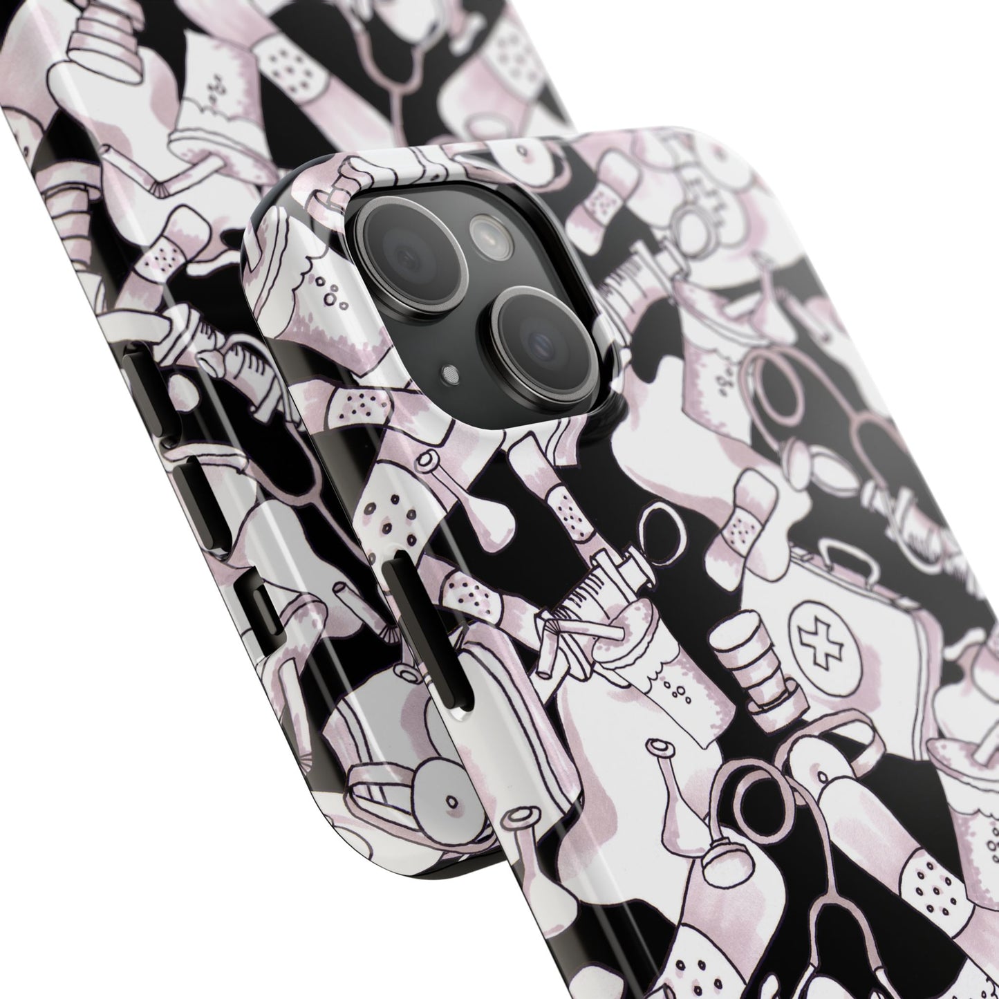 Med Stuff Black Phone Case