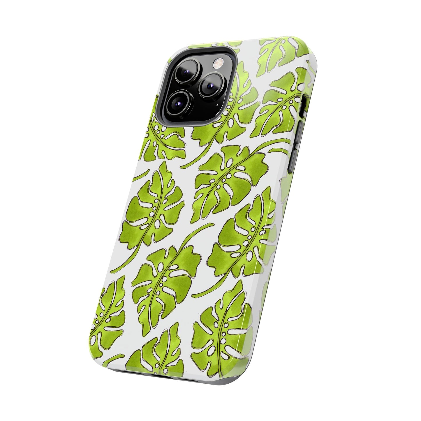Big Leaf White Phone Case