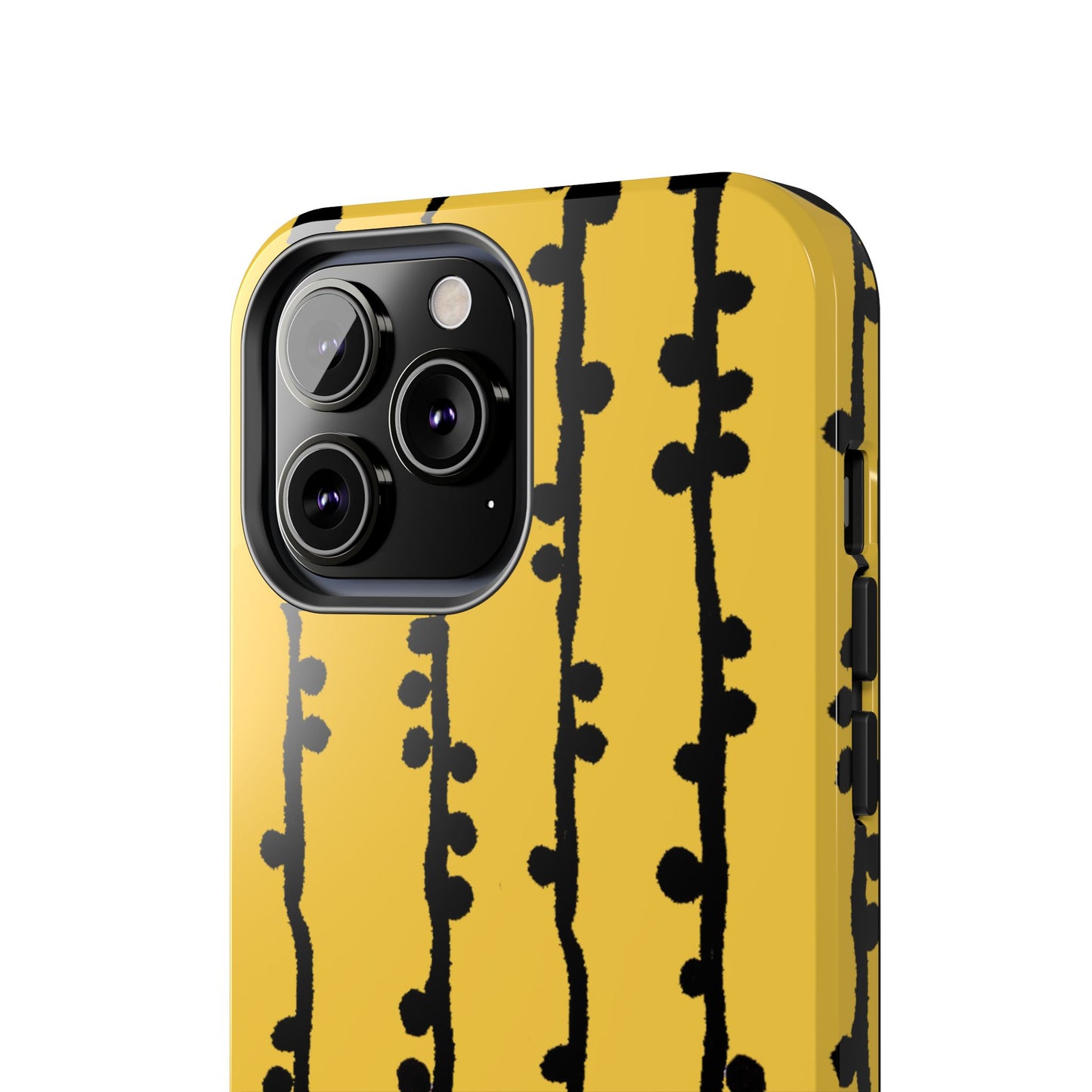 Loopy Stripe Yellow Phone Case