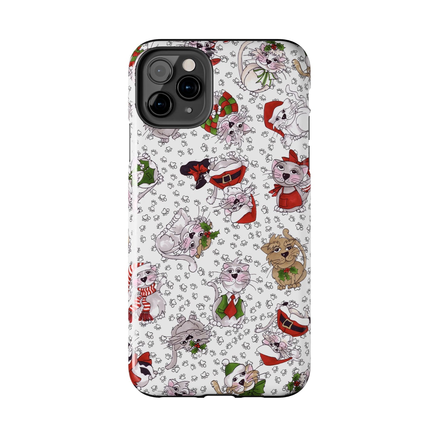 Kitty Blizzard White Phone Case