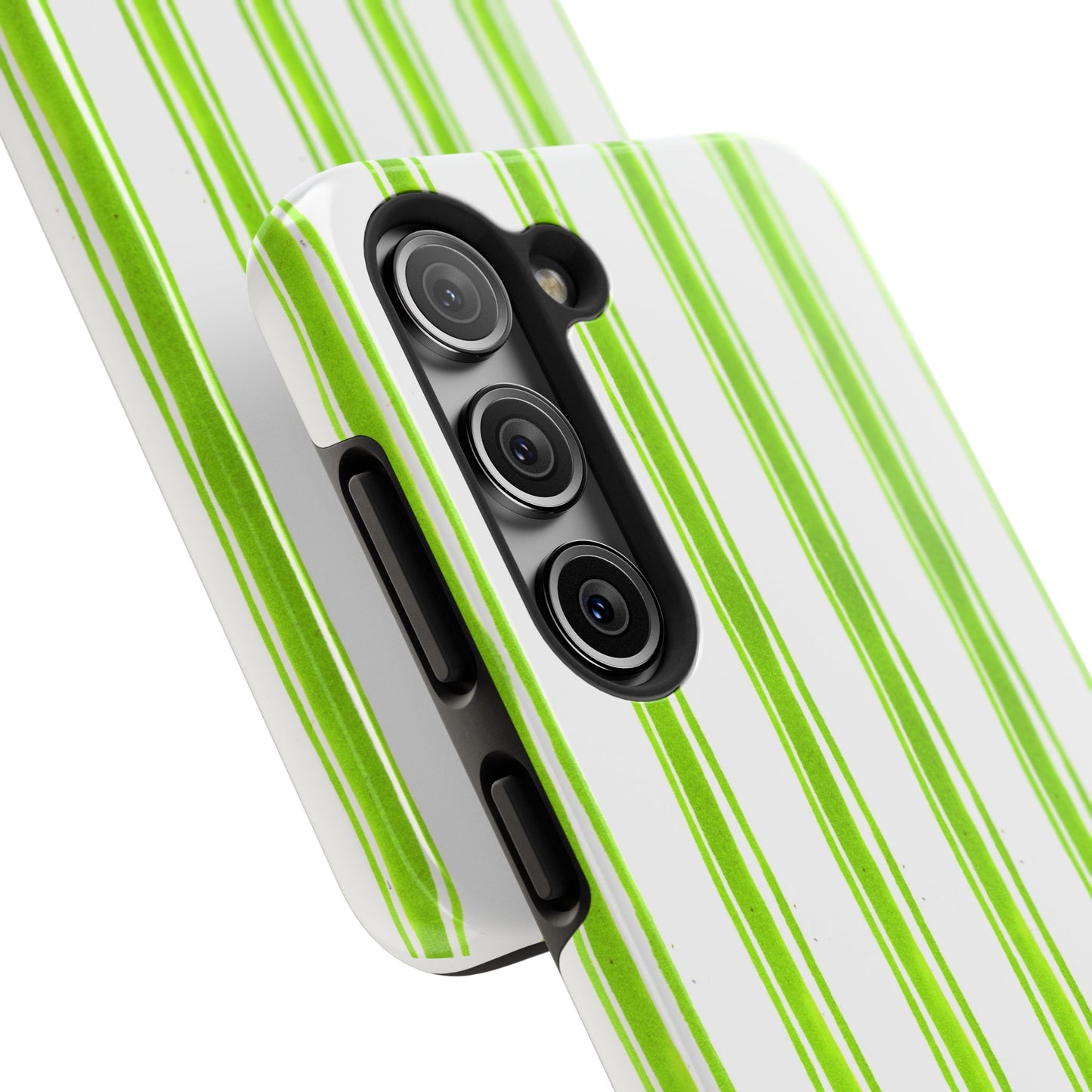 Awning Stripe Lime Phone Case