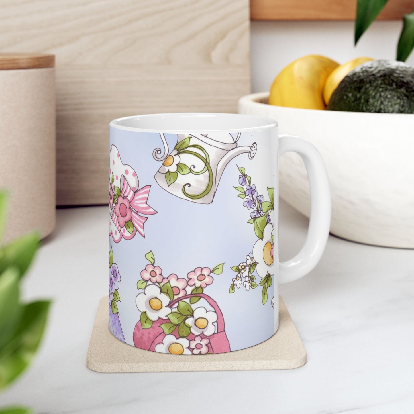 Garden Goodies Blue Cup