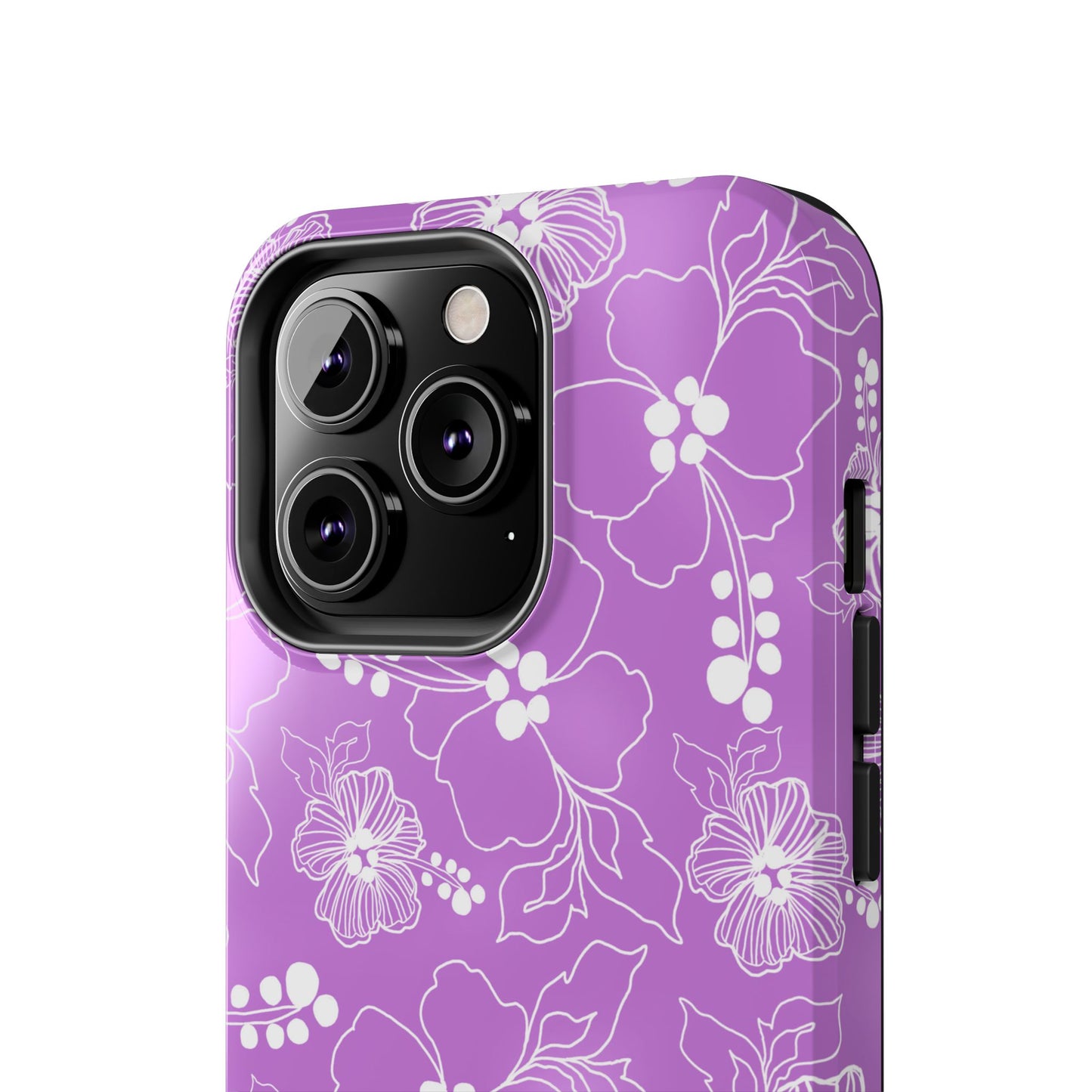 Lacey Hibiscus Orchid Phone Case