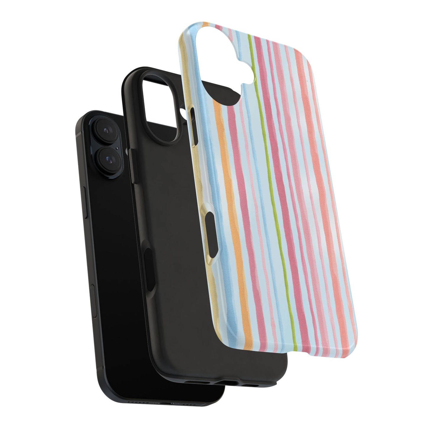 Swim Stripe Blue Phone Case