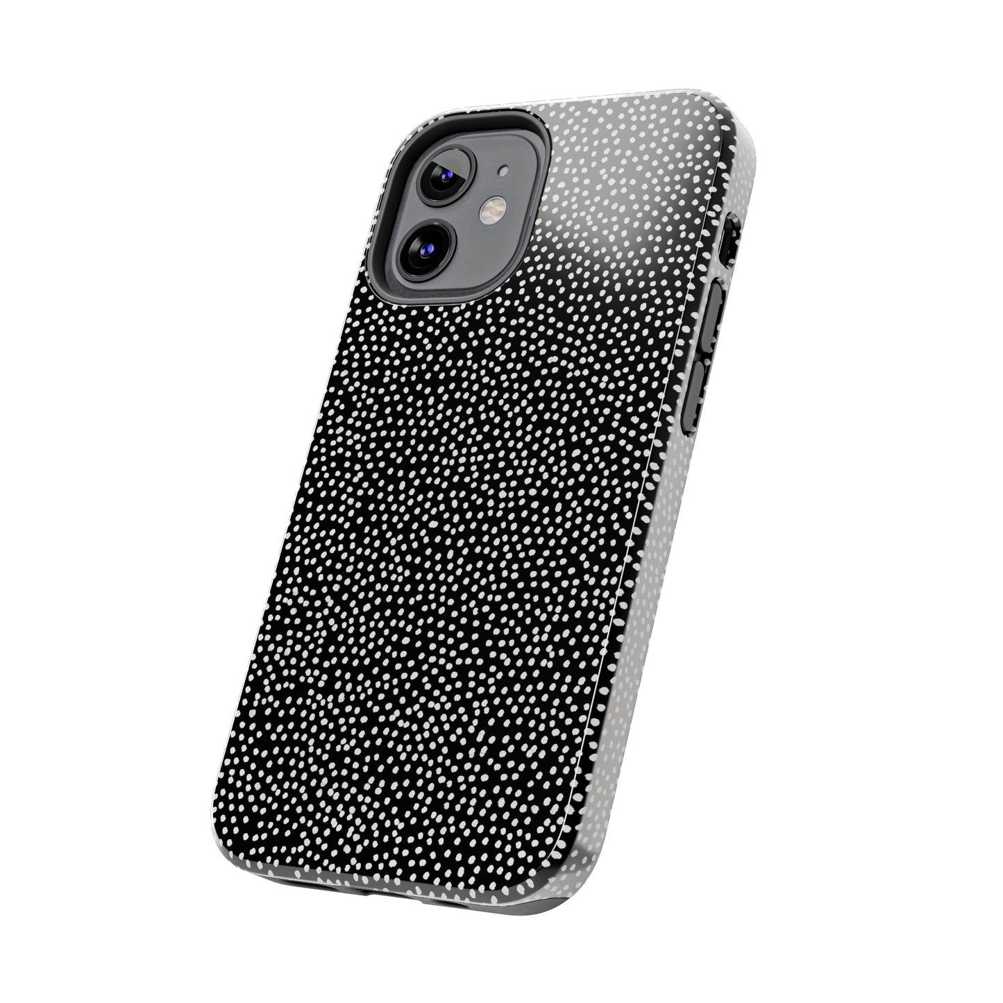 Baby Dots Black / White Phone Case