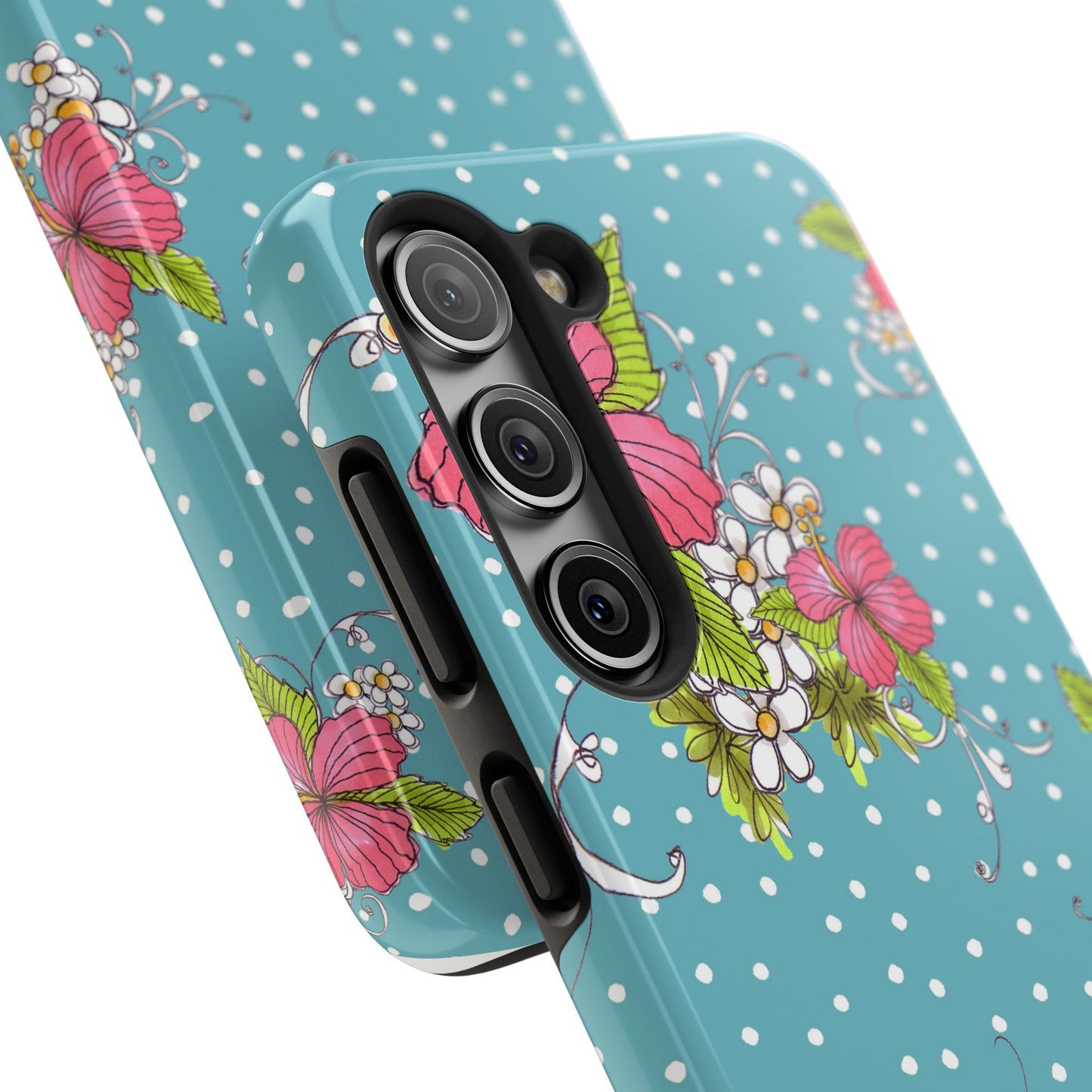 Lady Luau Turquoise Phone Case