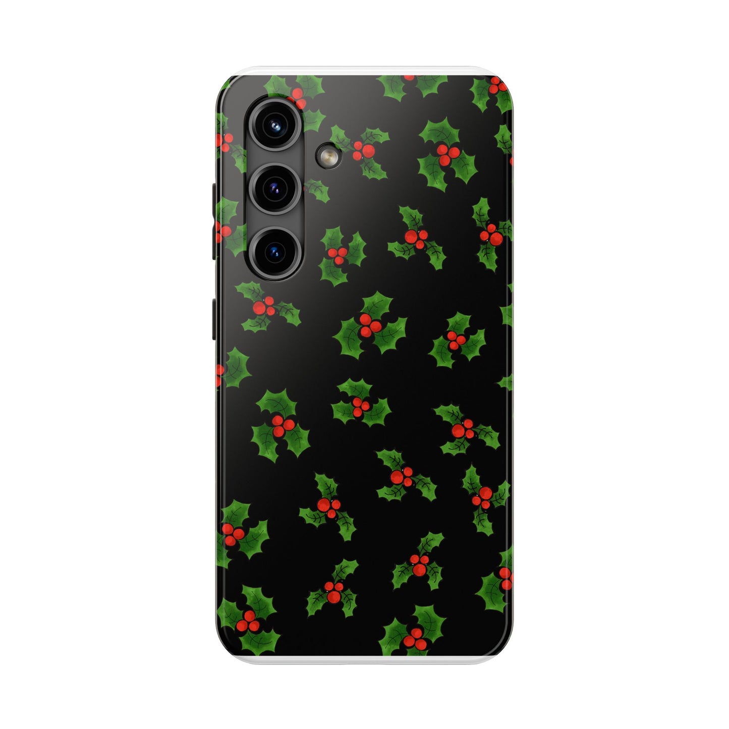 Lotsa Holly Black Phone Case