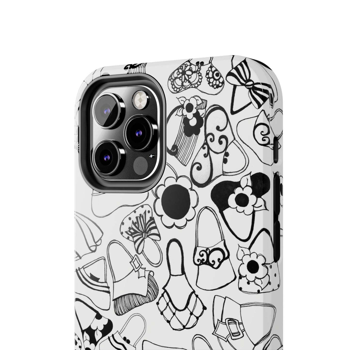 Handbags White / Black Phone Case