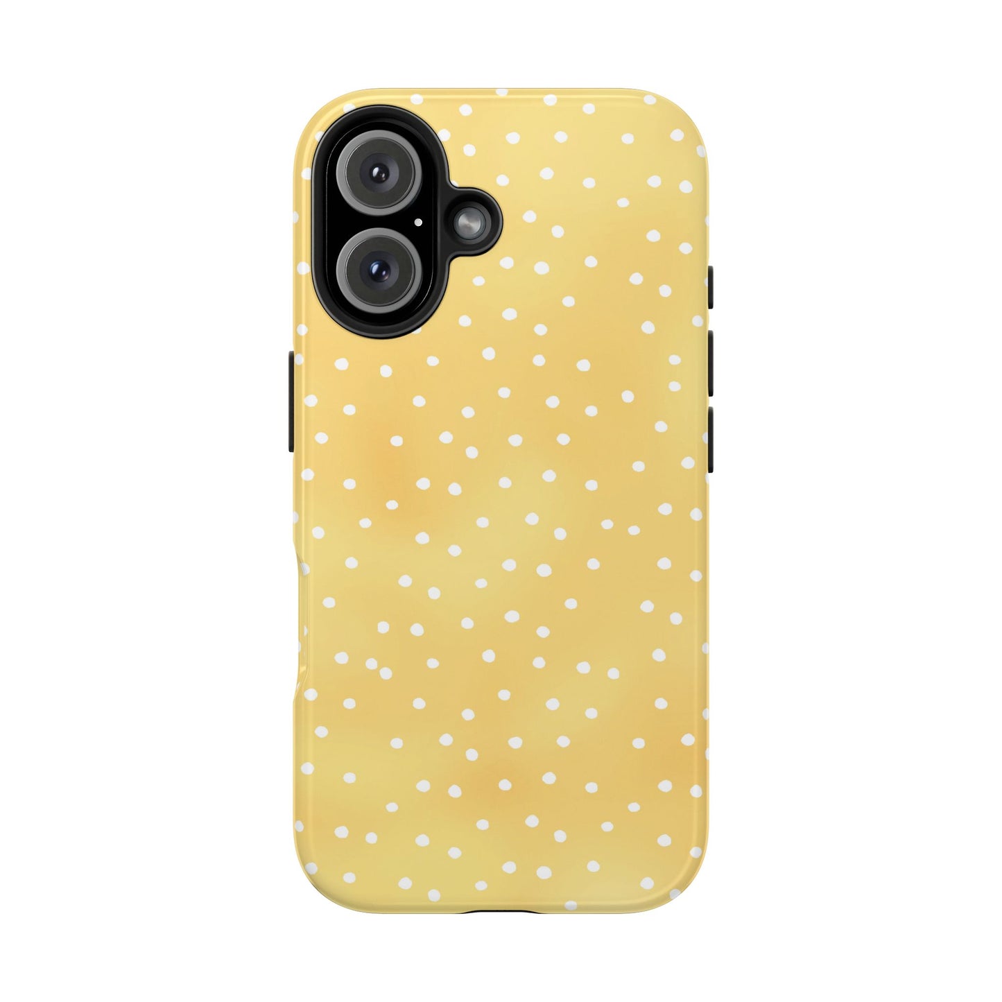 Dinky Dots Sunshine / White Phone Case