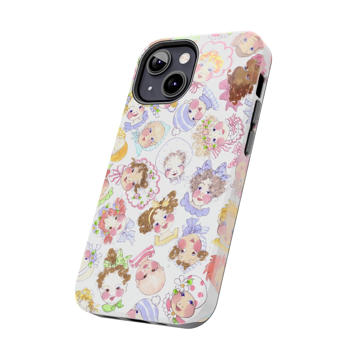 Baby Face Fling White Phone Case