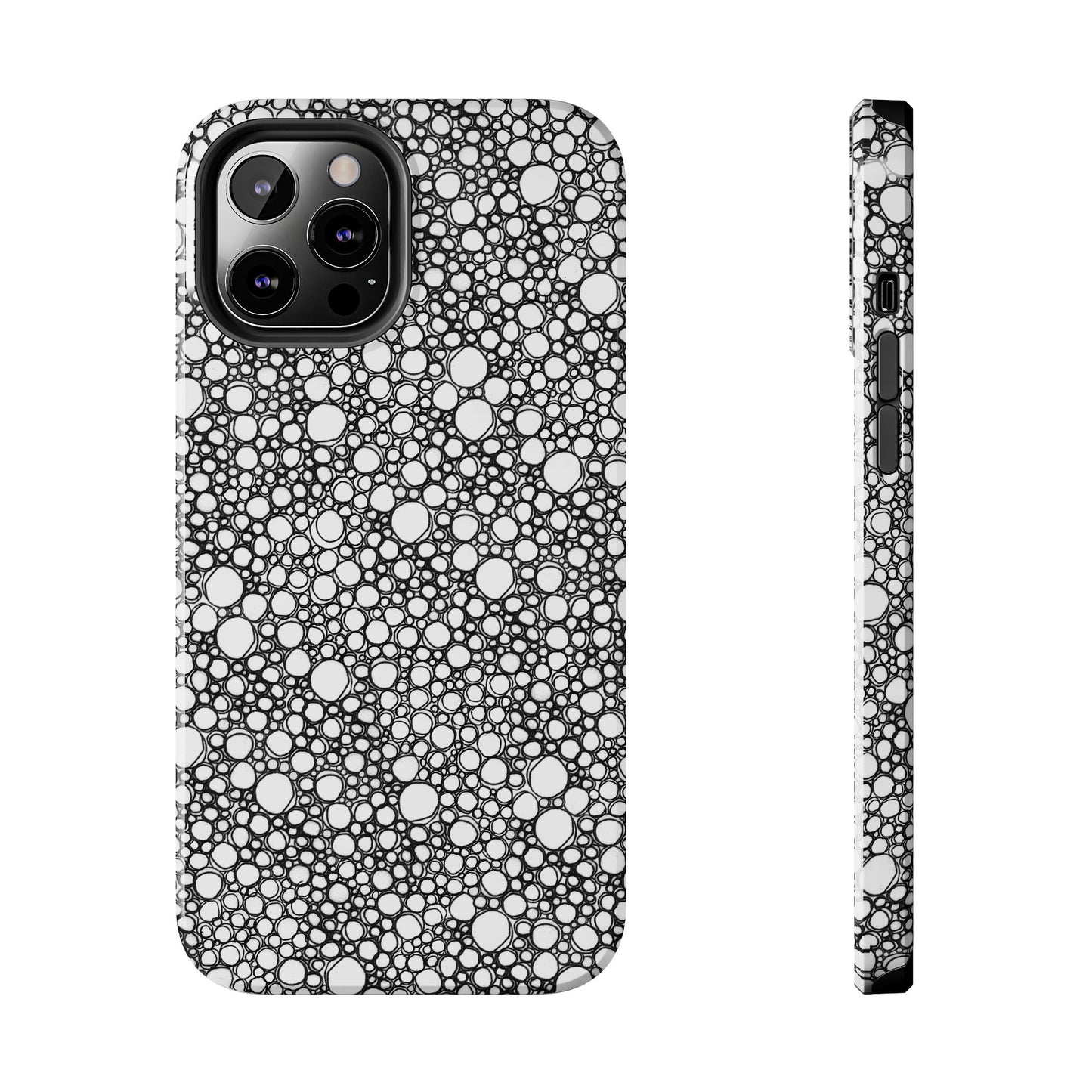 Air Bubbles Black Phone Case