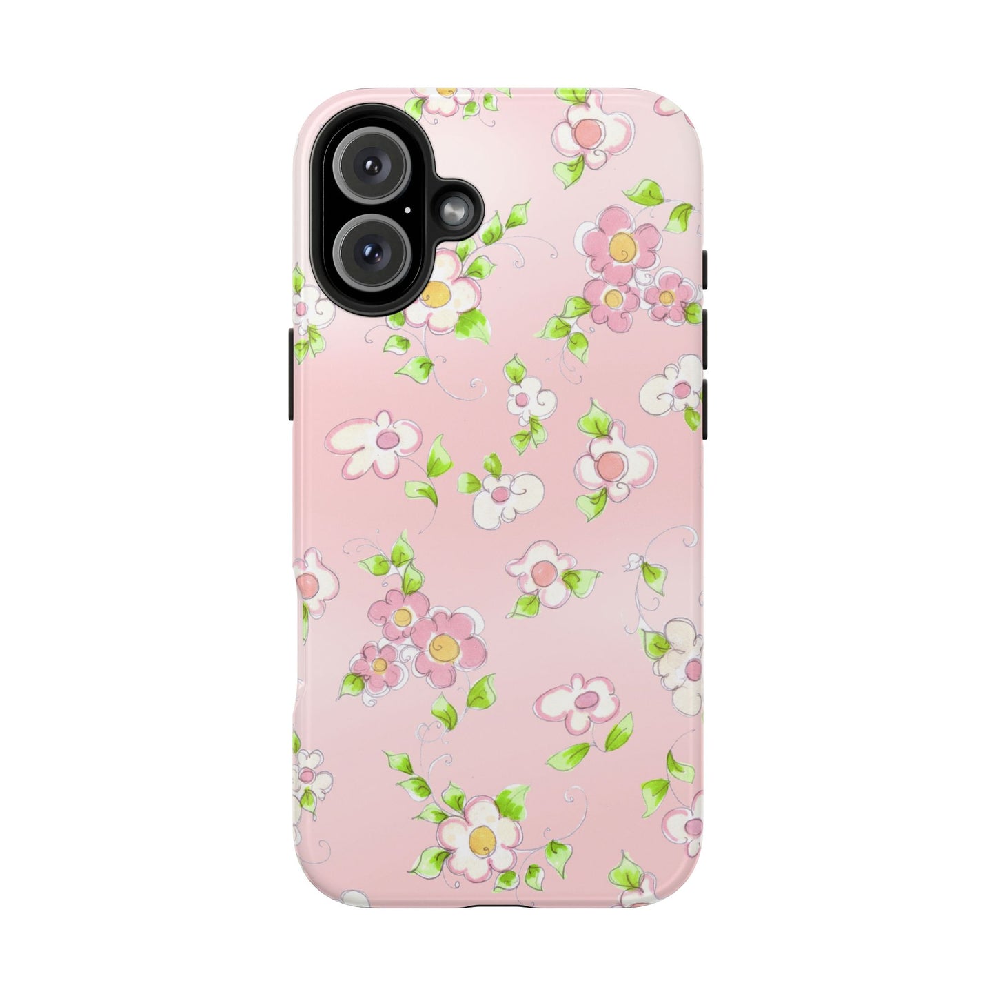 Precious Posies Pink Phone Case