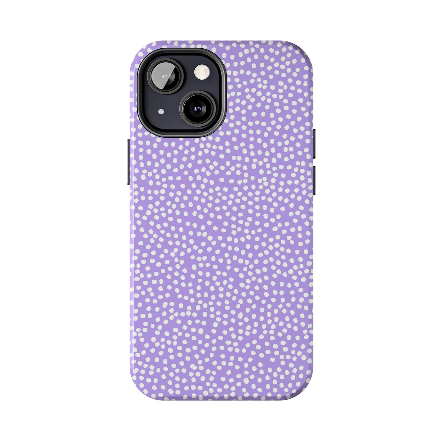 Bitty Dots Lilac / White Phone Case
