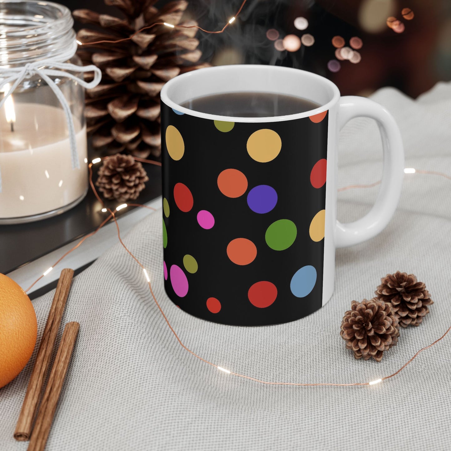Dot Assortment Black Cup