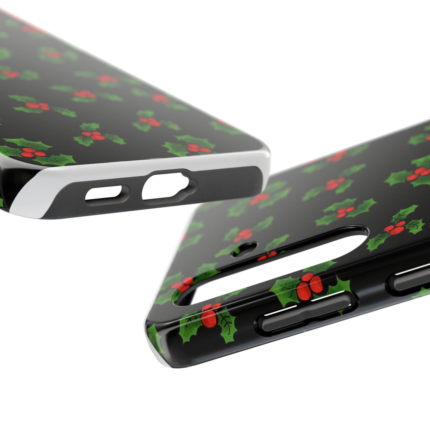 Lotsa Holly Black Phone Case