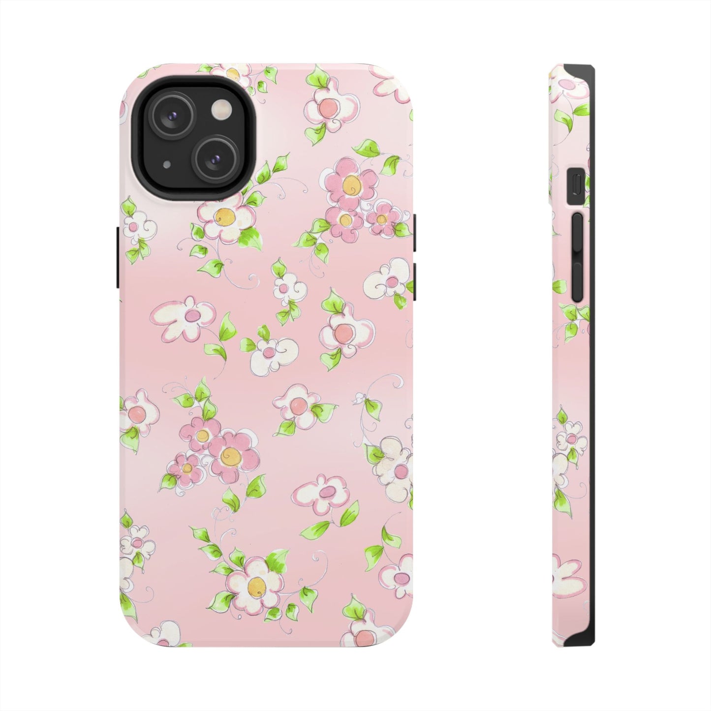 Precious Posies Pink Phone Case