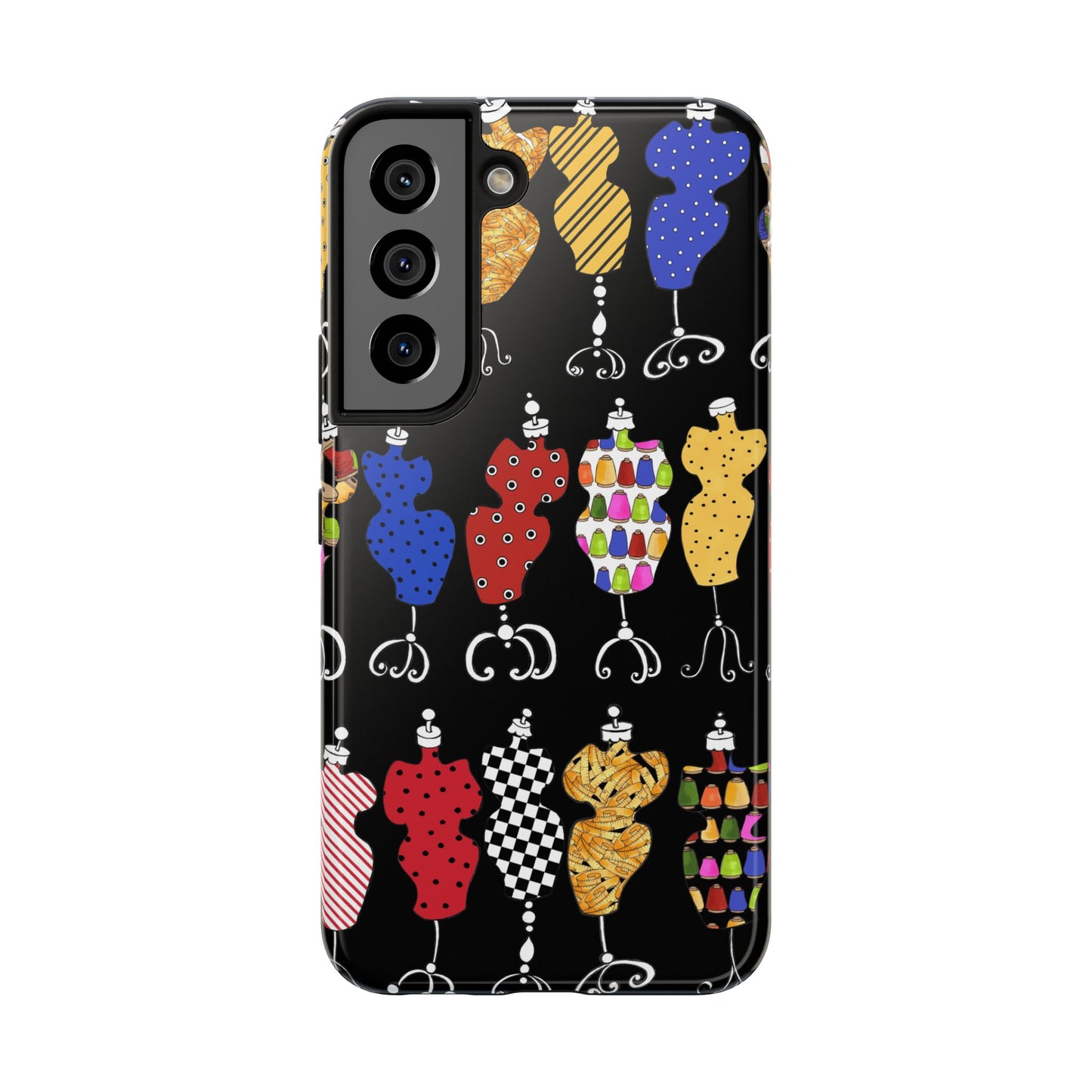 Go Figure Black / Multi Phone Case