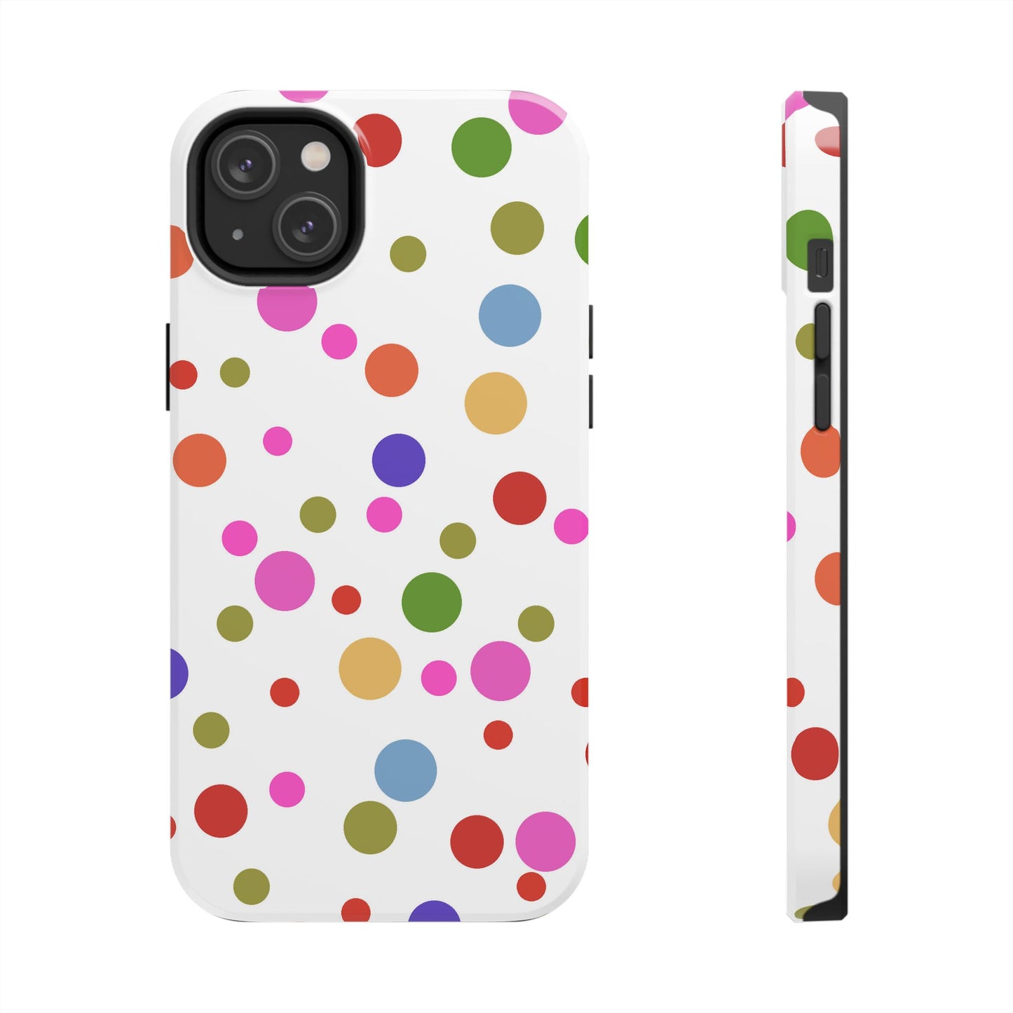 Dot Assortment White Phone Case
