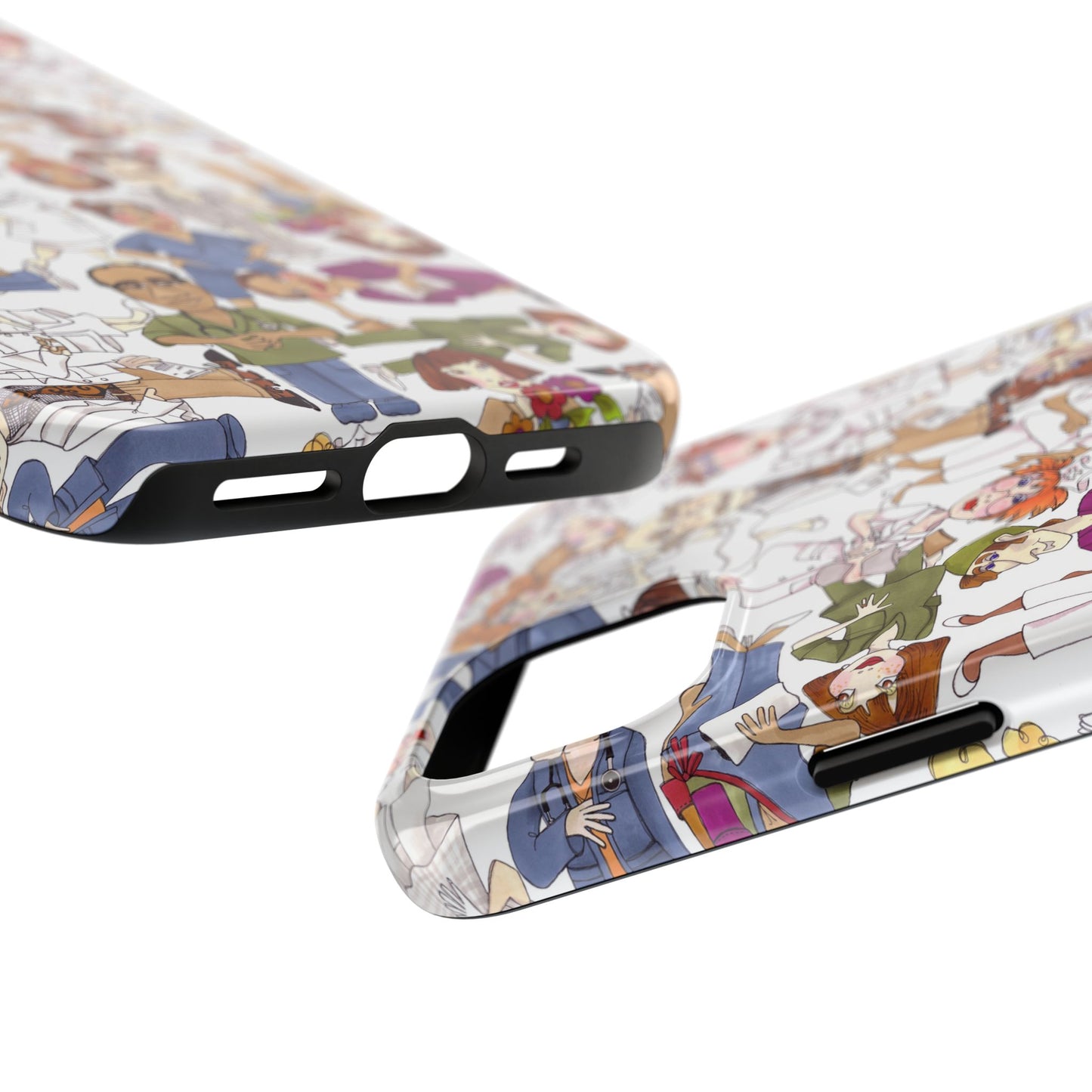 Diverse Nurse White Phone Case