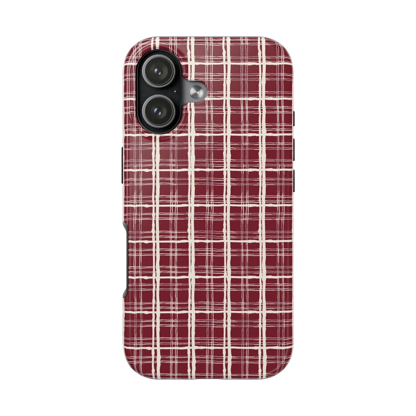 Red Plaid Phone Case