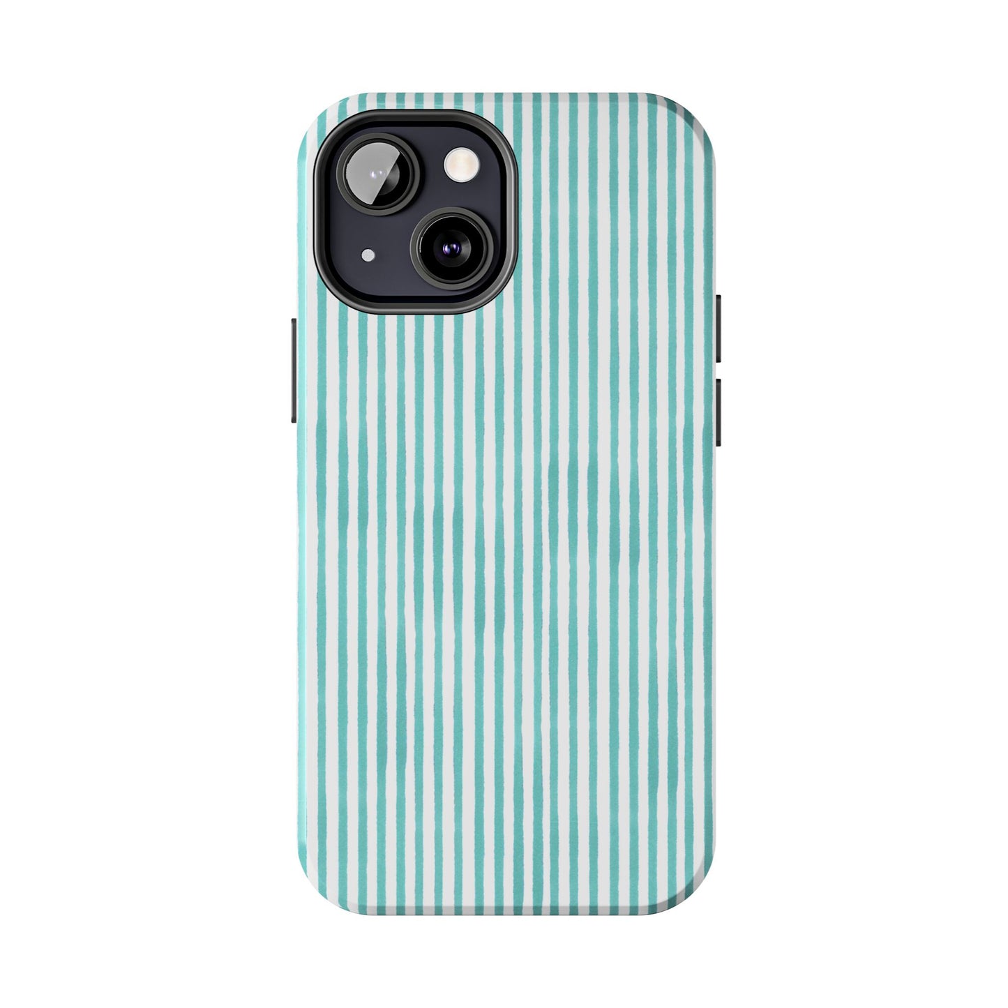 Lazy Stripe Turquoise Phone Case