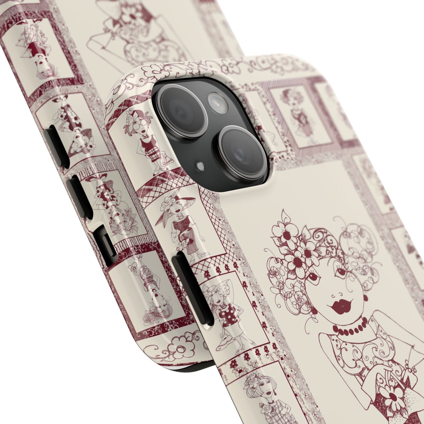 Redheads Portrait Phone Case