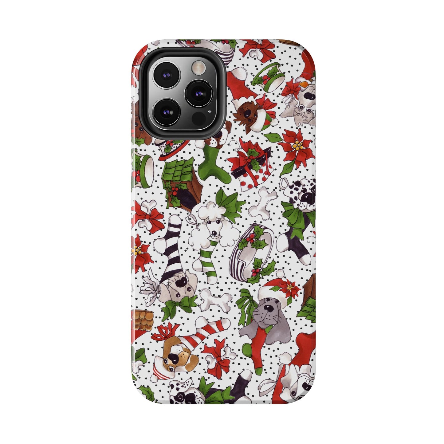 Holiday Fun Toss White Phone Case