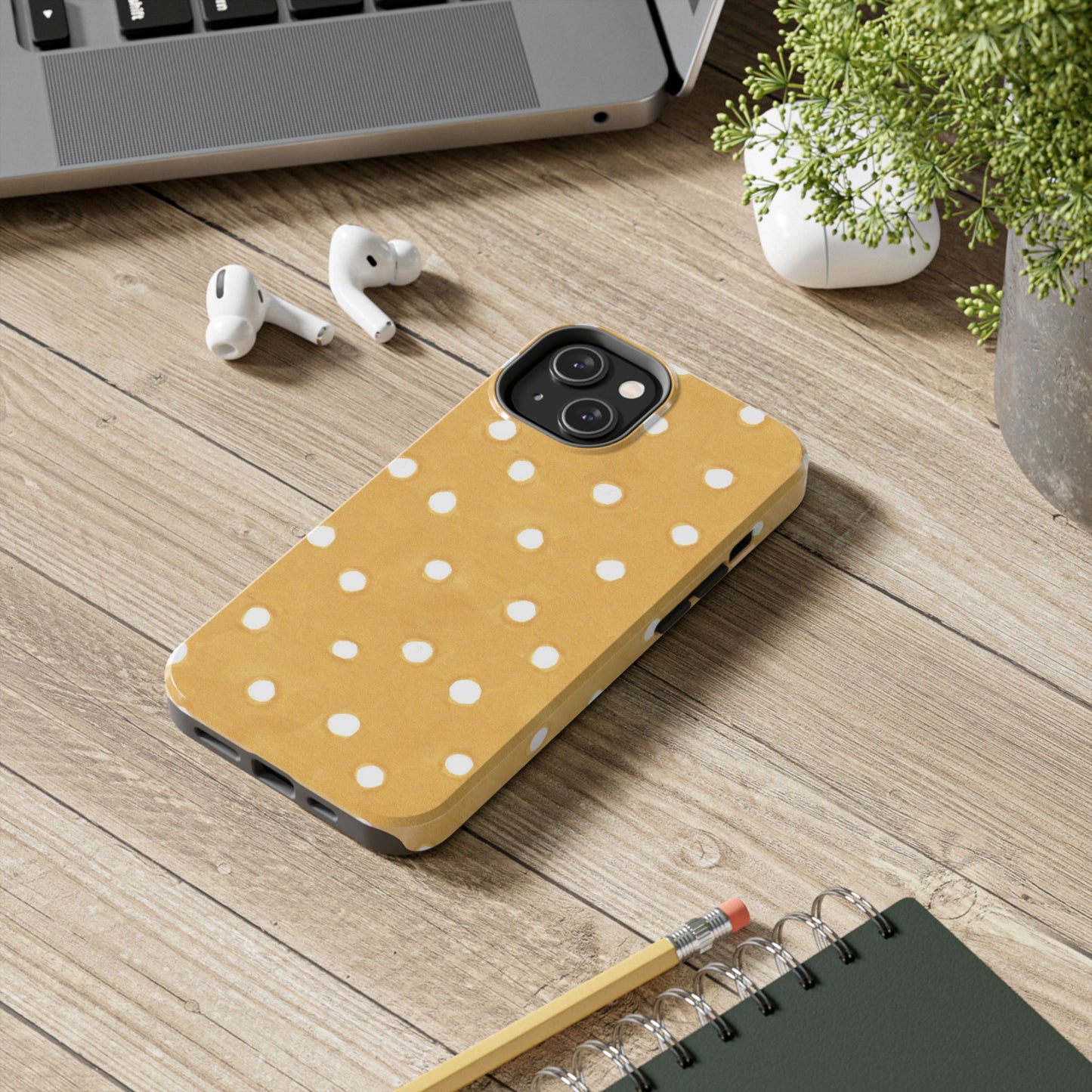 Dots Yellow Phone Case