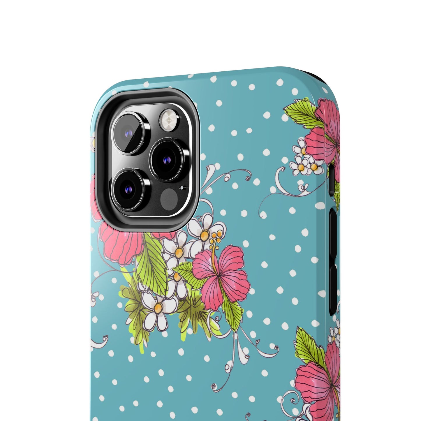 Lady Luau Turquoise Phone Case