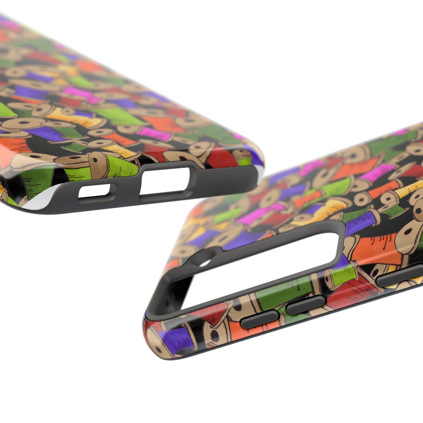 Spoolopoly Black Phone Case