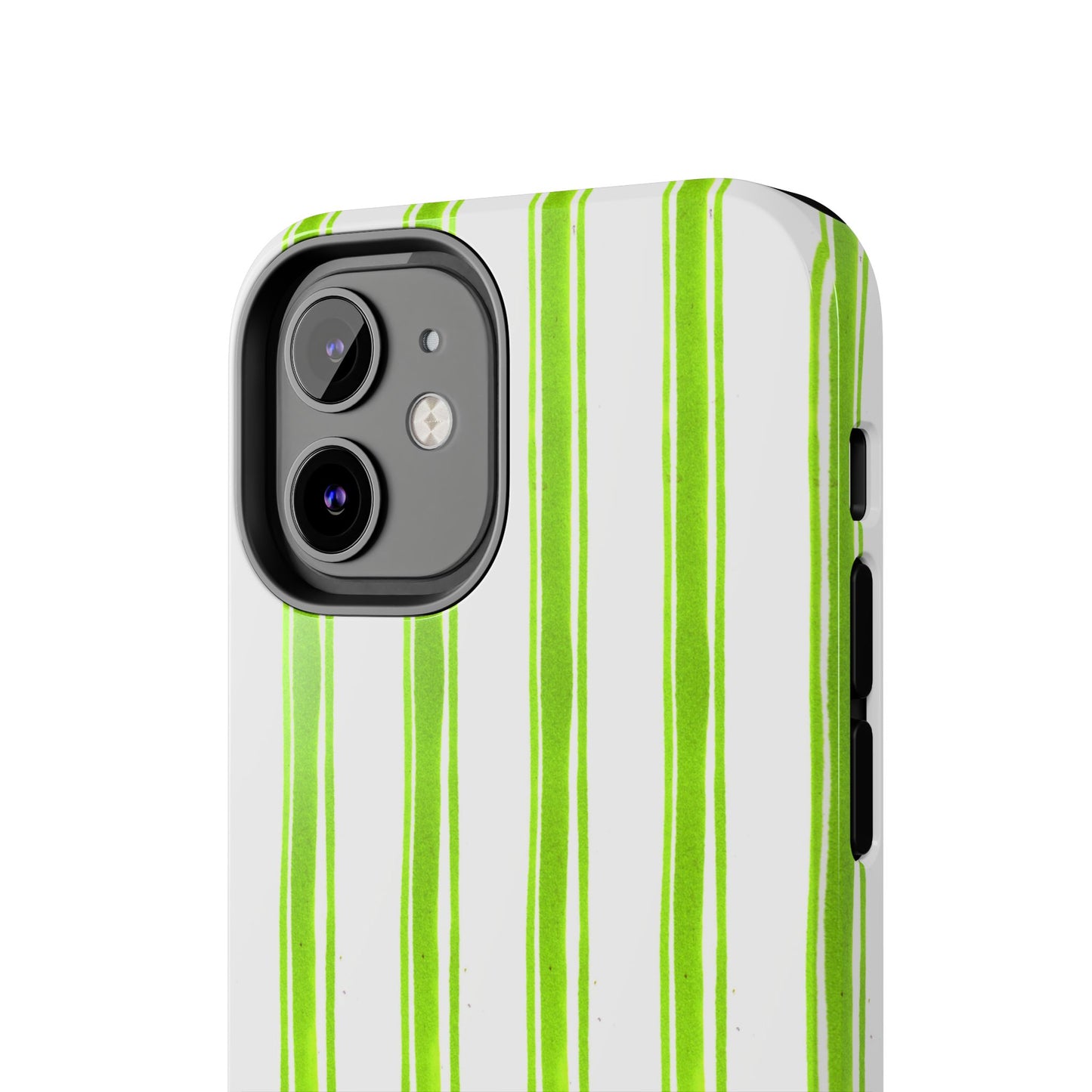 Awning Stripe Lime Phone Case