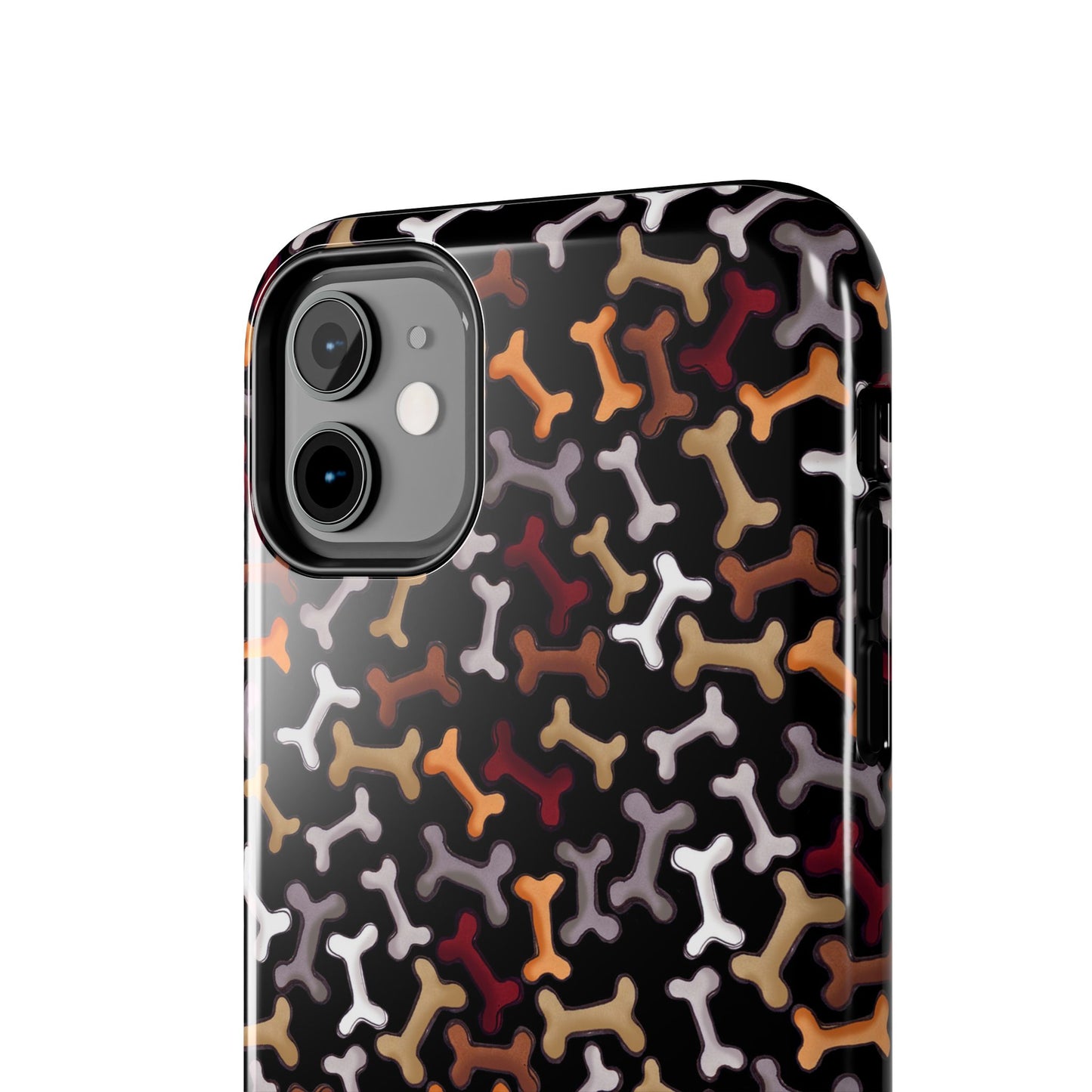 Dog Bones Black Phone Case