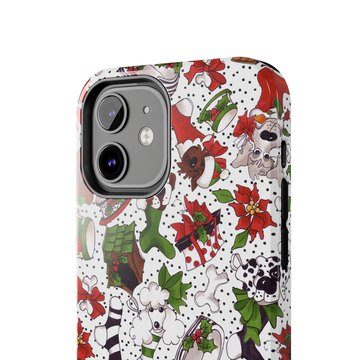 Holiday Fun Toss White Phone Case