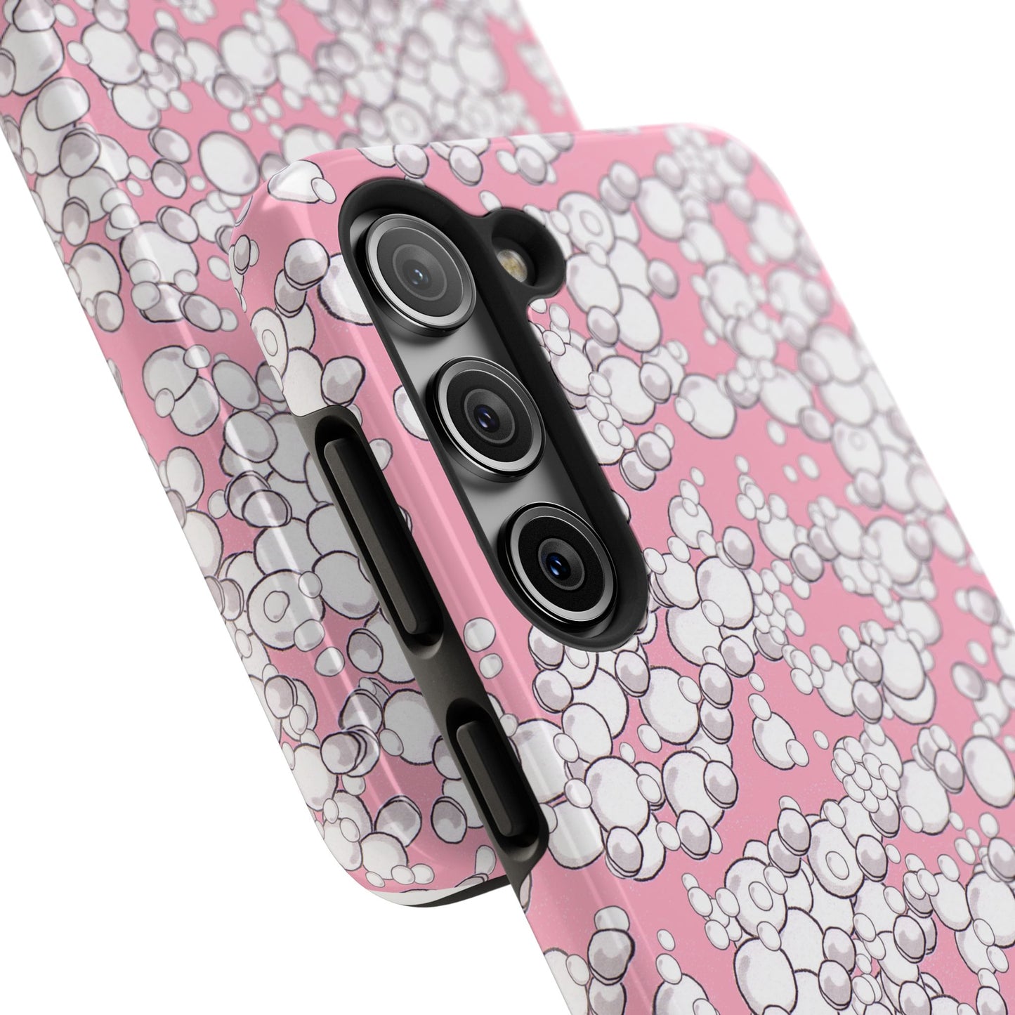 Bubble Dots Pink Phone Case