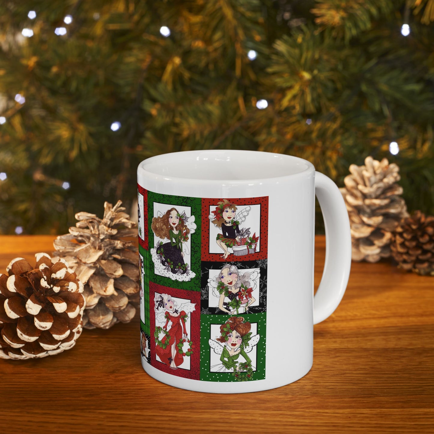 Fairy Merry Christmas Cup