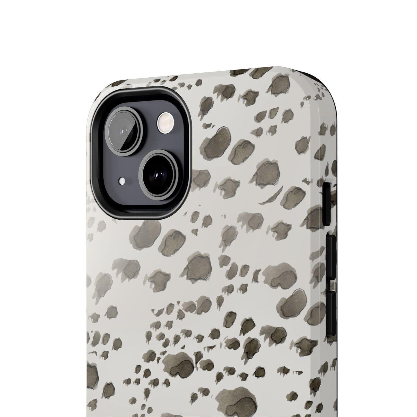 Kitty Dots Gray Phone Case