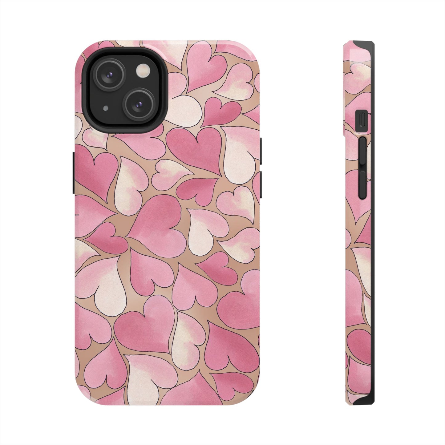Hearts Malt Phone Case