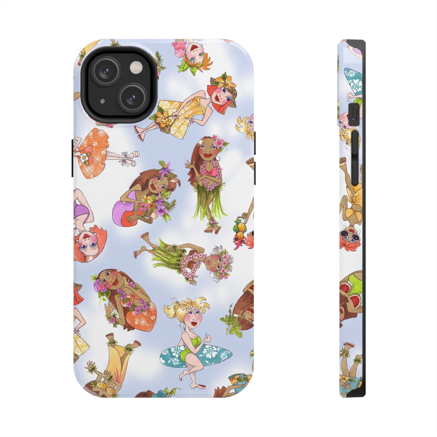 Island Toss Blue Sky Phone Case